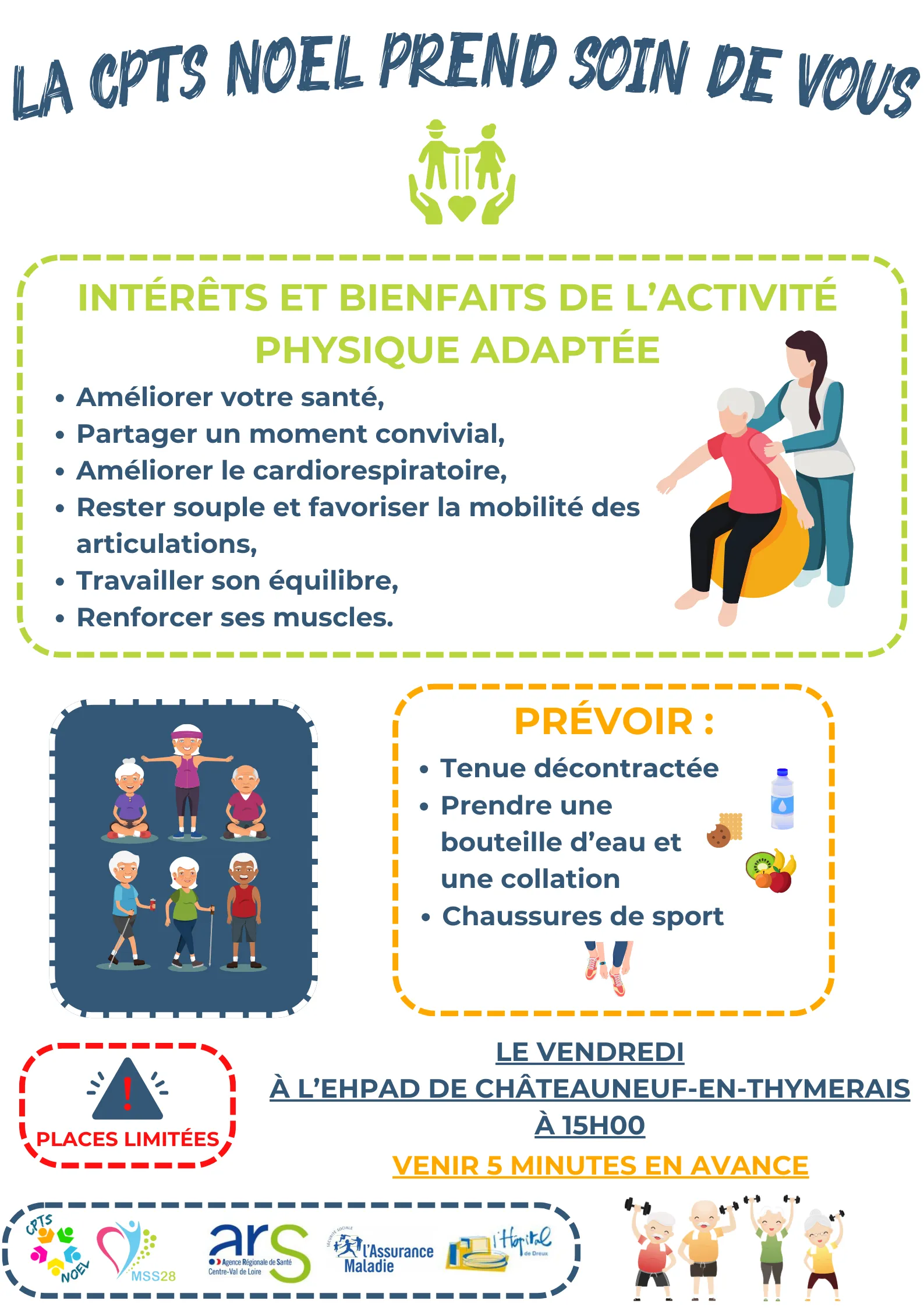 ACTIVITE PHYSIQUE ADPATEE