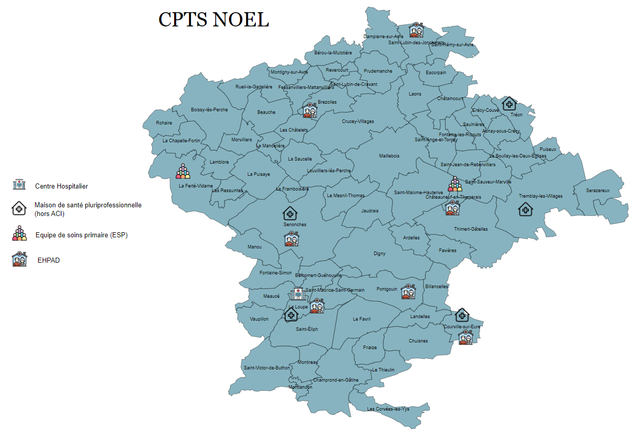 Carte du territoire